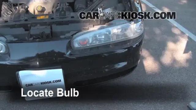 1998 Oldsmobile Intrigue GL 3.8L V6 Lights Highbeam (replace bulb)